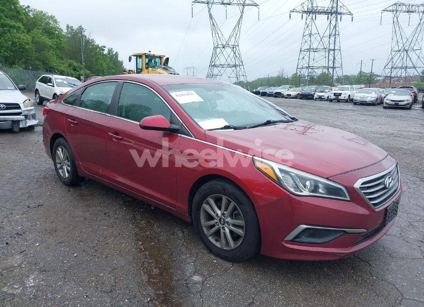 2016 Hyundai Sonata SE (VIN 5NPE24AF9GH277429) main photo