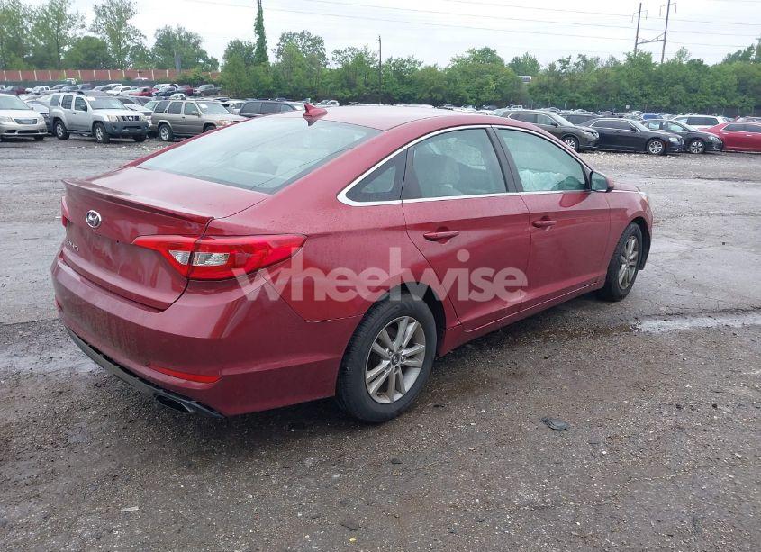 Photo 4 of 2016 Hyundai Sonata SE (VIN 5NPE24AF9GH277429)