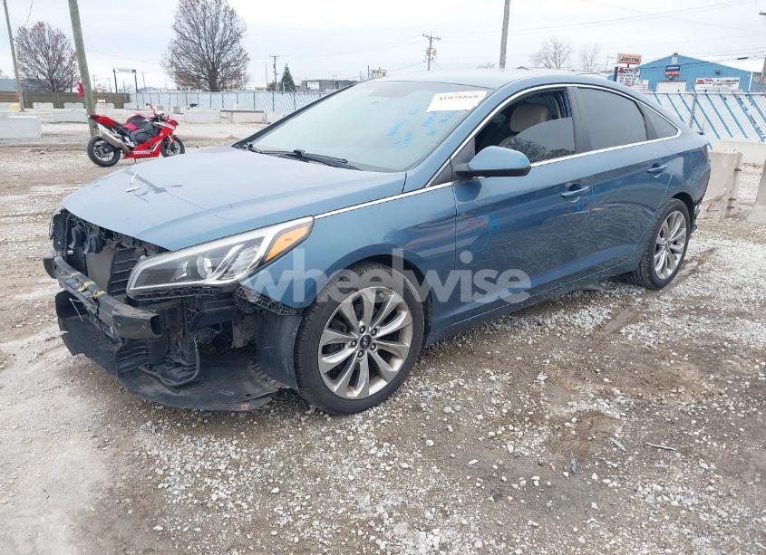 Photo 2 of 2017 Hyundai Sonata (VIN 5NPE24AF9HH445488)