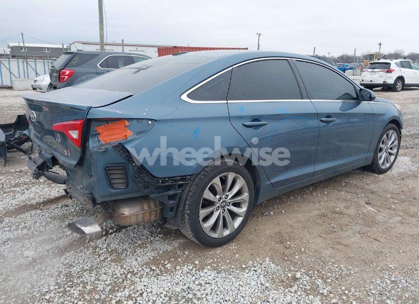 Photo 4 of 2017 Hyundai Sonata (VIN 5NPE24AF9HH445488)