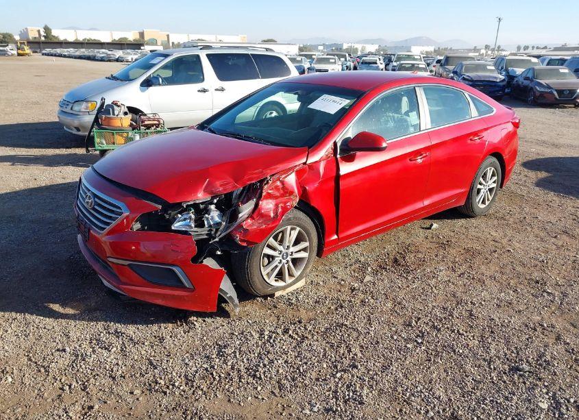 Photo 2 of 2017 Hyundai Sonata (VIN 5NPE24AF9HH506631)