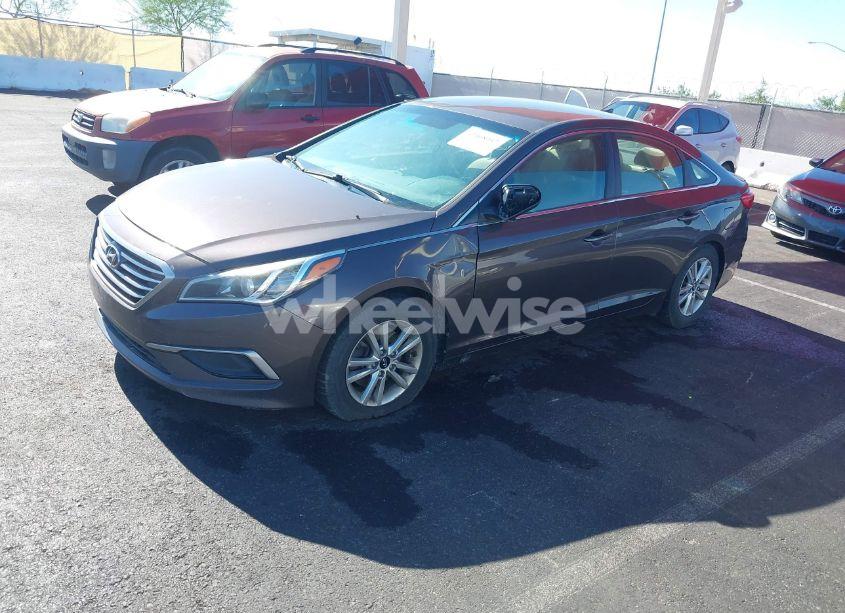 Photo 2 of 2017 Hyundai Sonata (VIN 5NPE24AF9HH577988)