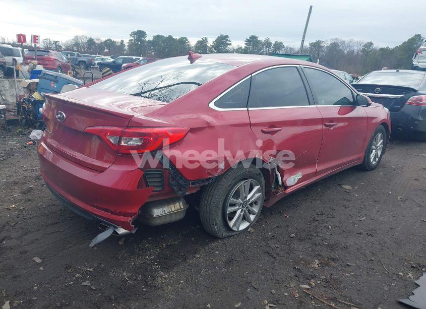 Photo 4 of 2017 Hyundai Sonata (VIN 5NPE24AF9HH595049)