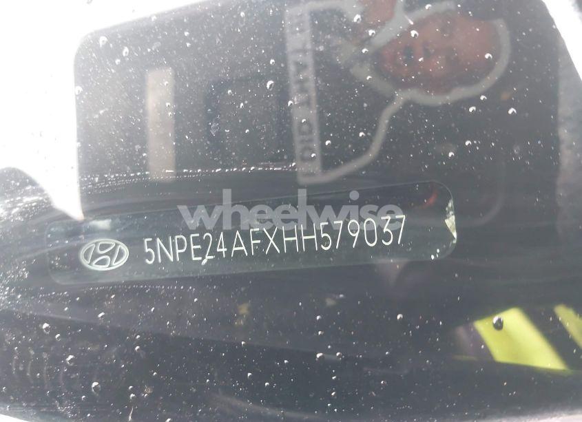 Photo 9 of 2017 Hyundai Sonata SE (VIN 5NPE24AFXHH579037)