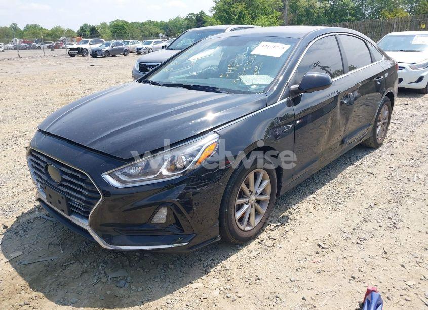Photo 2 of 2019 Hyundai Sonata SE (VIN 5NPE24AFXKH743247)