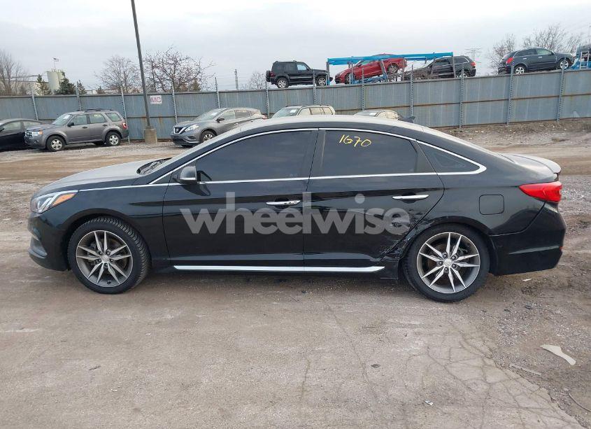 Photo 14 of 2015 Hyundai Sonata SPORT 2.0T (VIN 5NPE34AB0FH087866)