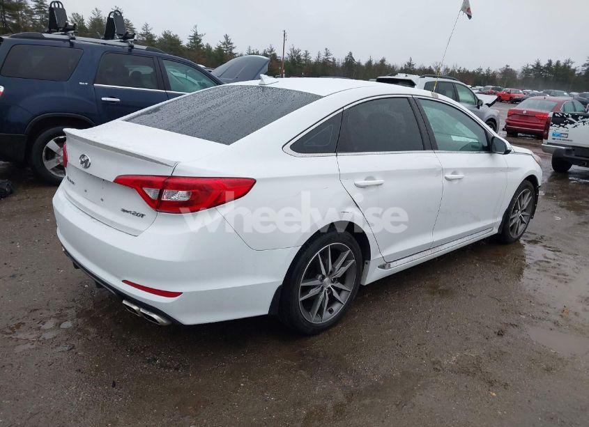 Photo 4 of 2017 Hyundai Sonata SPORT 2.0T (VIN 5NPE34AB0HH450346)