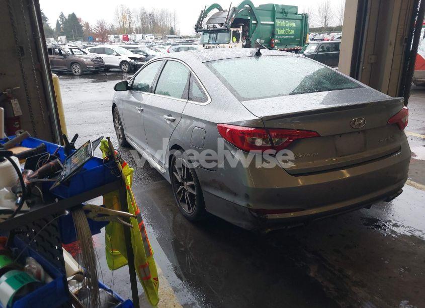 Photo 3 of 2015 Hyundai Sonata SPORT 2.0T (VIN 5NPE34AB1FH039809)