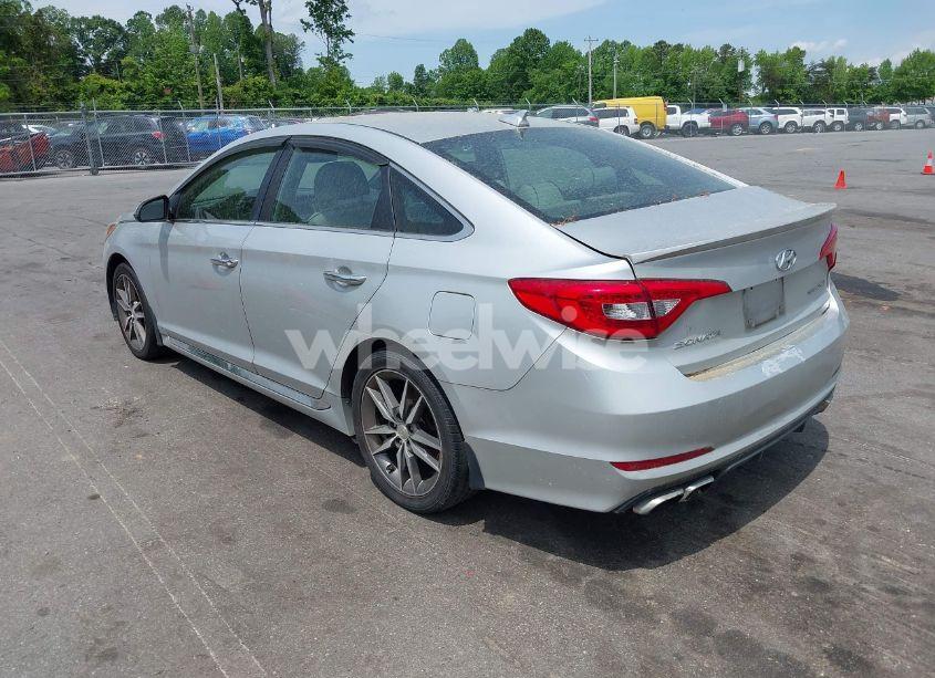 Photo 3 of 2015 Hyundai Sonata SPORT 2.0T (VIN 5NPE34AB1FH093398)