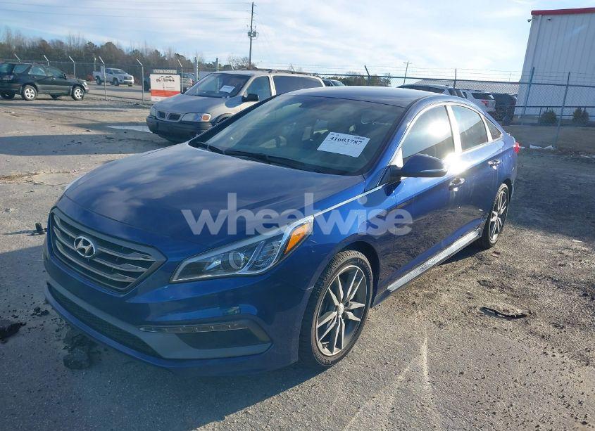 Photo 2 of 2017 Hyundai Sonata SPORT 2.0T (VIN 5NPE34AB1HH534742)