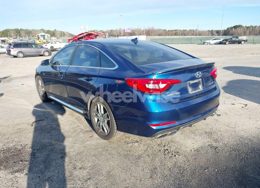 Photo 3 of 2017 Hyundai Sonata SPORT 2.0T (VIN 5NPE34AB1HH534742)