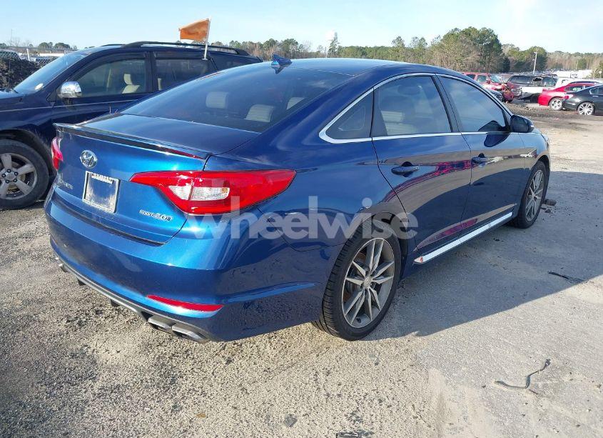 Photo 4 of 2017 Hyundai Sonata SPORT 2.0T (VIN 5NPE34AB1HH534742)