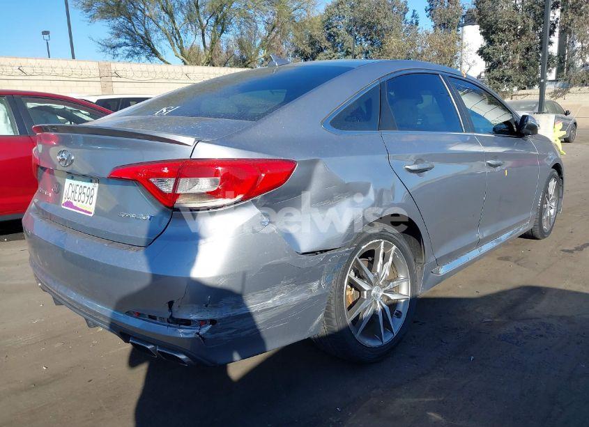 Photo 6 of 2017 Hyundai Sonata SPORT 2.0T (VIN 5NPE34AB2HH474826)