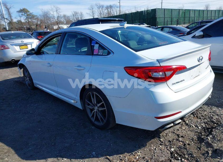 Photo 3 of 2017 Hyundai Sonata SPORT 2.0T (VIN 5NPE34AB3HH550120)