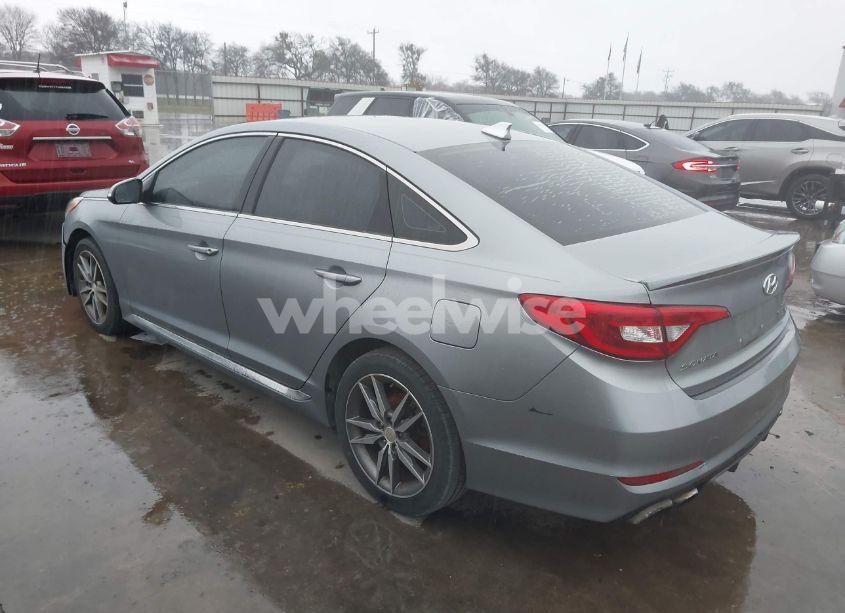 Photo 3 of 2017 Hyundai Sonata SPORT 2.0T (VIN 5NPE34AB3HH581268)