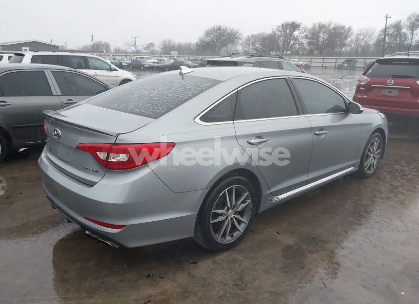 Photo 4 of 2017 Hyundai Sonata SPORT 2.0T (VIN 5NPE34AB3HH581268)