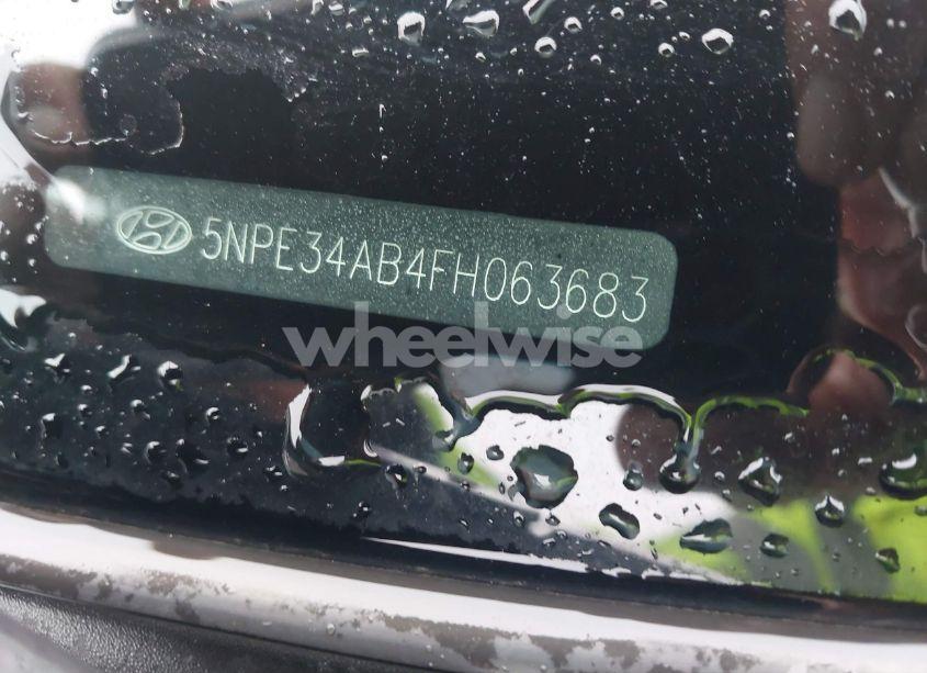 Photo 9 of 2015 Hyundai Sonata SPORT 2.0T (VIN 5NPE34AB4FH063683)