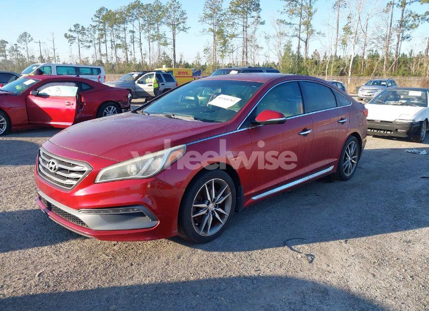 Photo 2 of 2015 Hyundai Sonata SPORT 2.0T (VIN 5NPE34AB4FH193530)