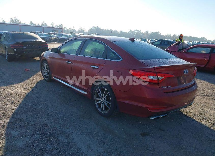 Photo 3 of 2015 Hyundai Sonata SPORT 2.0T (VIN 5NPE34AB4FH193530)