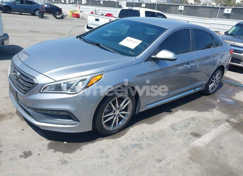 Photo 2 of 2016 Hyundai Sonata SPORT 2.0T (VIN 5NPE34AB4GH405845)