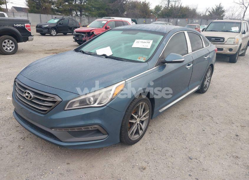 Photo 2 of 2015 Hyundai Sonata SPORT 2.0T (VIN 5NPE34AB5FH030109)