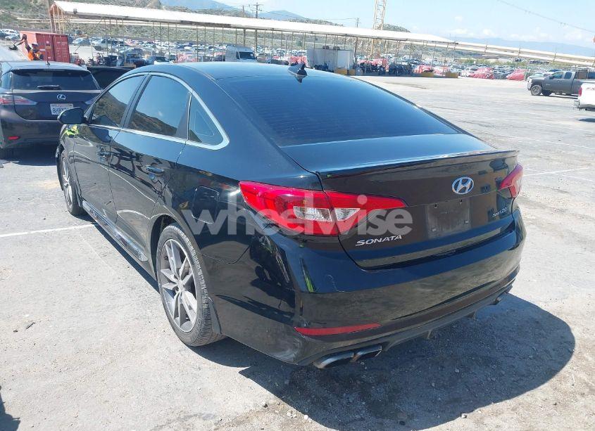 Photo 3 of 2017 Hyundai Sonata SPORT 2.0T (VIN 5NPE34AB5HH472293)