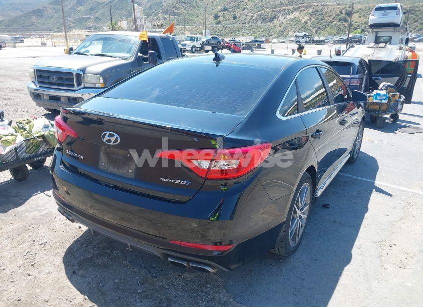 Photo 4 of 2017 Hyundai Sonata SPORT 2.0T (VIN 5NPE34AB5HH472293)