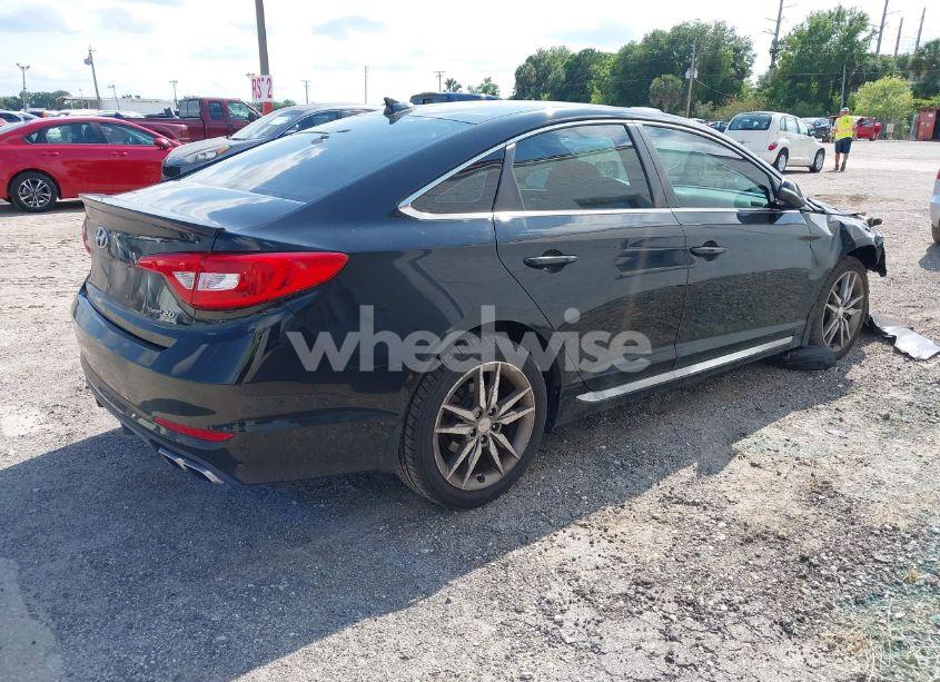 Photo 4 of 2017 Hyundai Sonata SPORT 2.0T (VIN 5NPE34AB5HH576704)