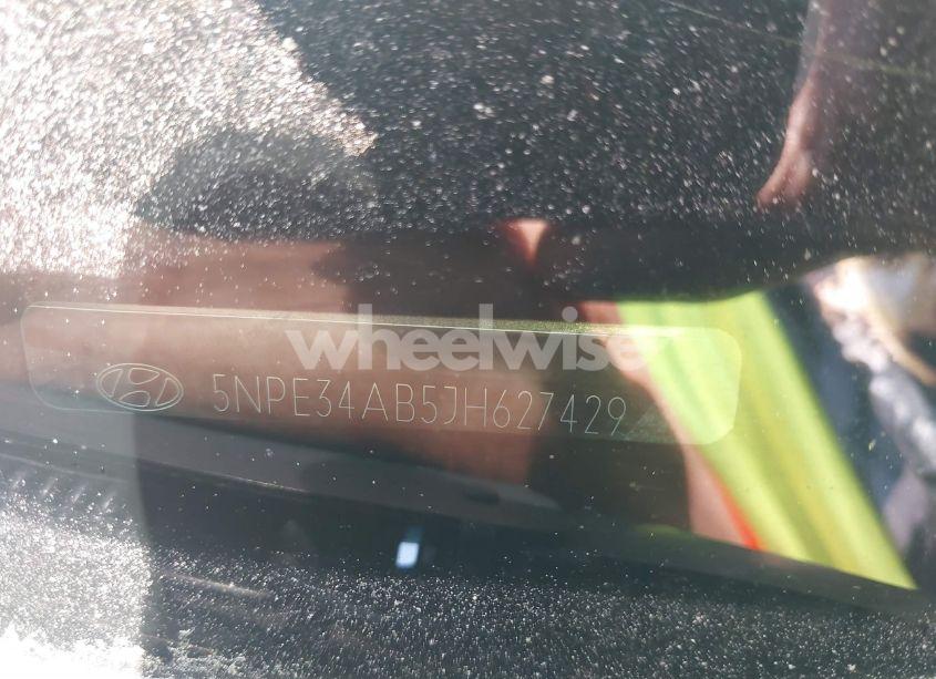 Photo 17 of 2018 Hyundai Sonata SPORT 2.0T (VIN 5NPE34AB5JH627429)