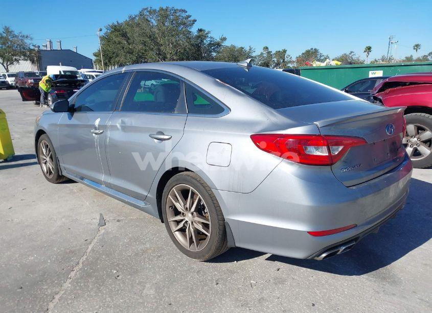 Photo 3 of 2017 Hyundai Sonata SPORT 2.0T (VIN 5NPE34AB6HH564061)
