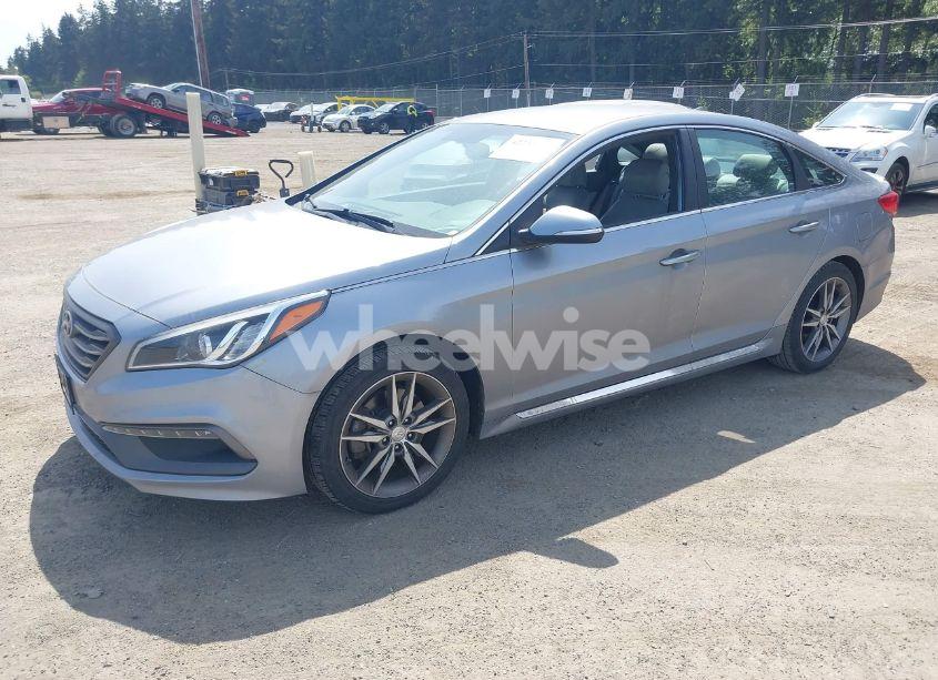Photo 2 of 2017 Hyundai Sonata SPORT 2.0T (VIN 5NPE34AB7HH498250)