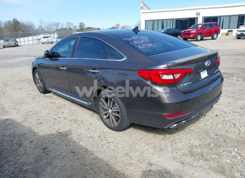 Photo 3 of 2015 Hyundai Sonata SPORT 2.0T (VIN 5NPE34AB8FH086139)