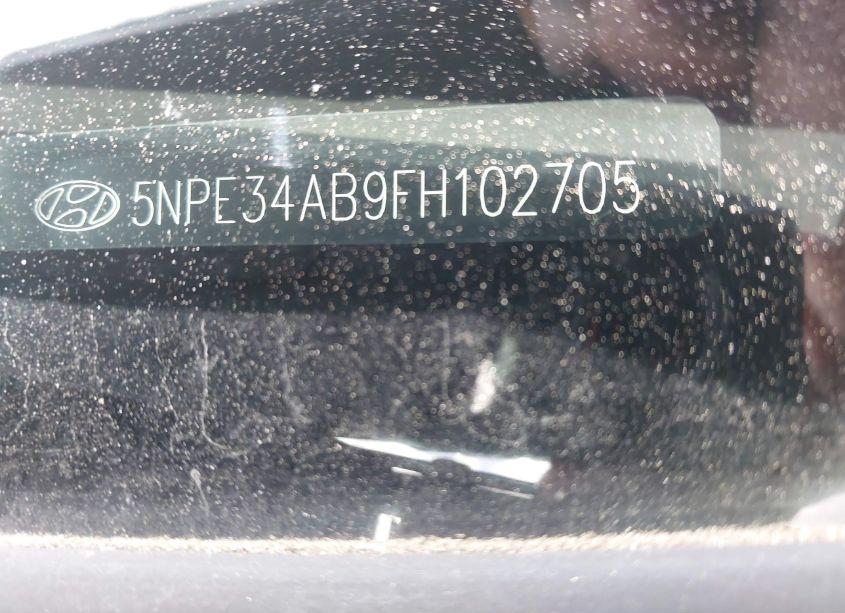 Photo 9 of 2015 Hyundai Sonata SPORT 2.0T (VIN 5NPE34AB9FH102705)