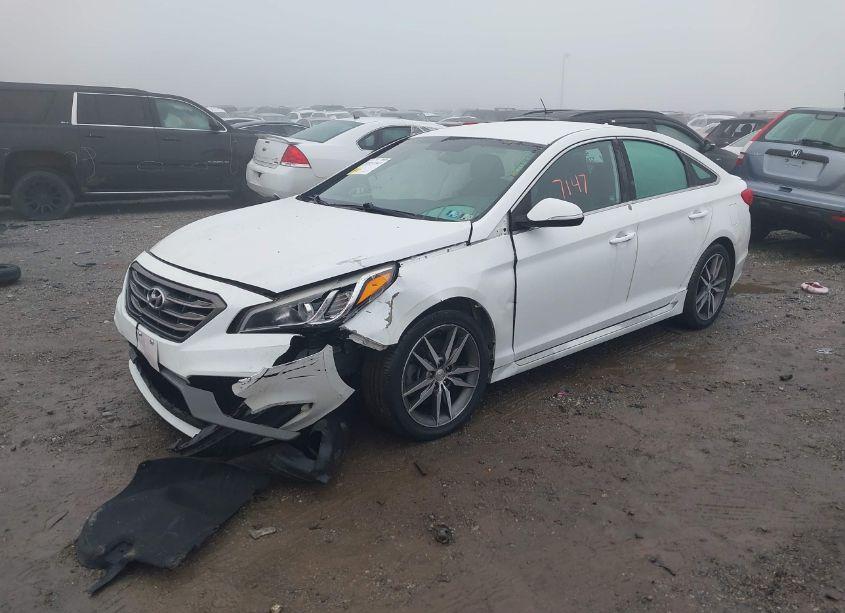 Photo 2 of 2017 Hyundai Sonata SPORT 2.0T (VIN 5NPE34ABXHH455263)