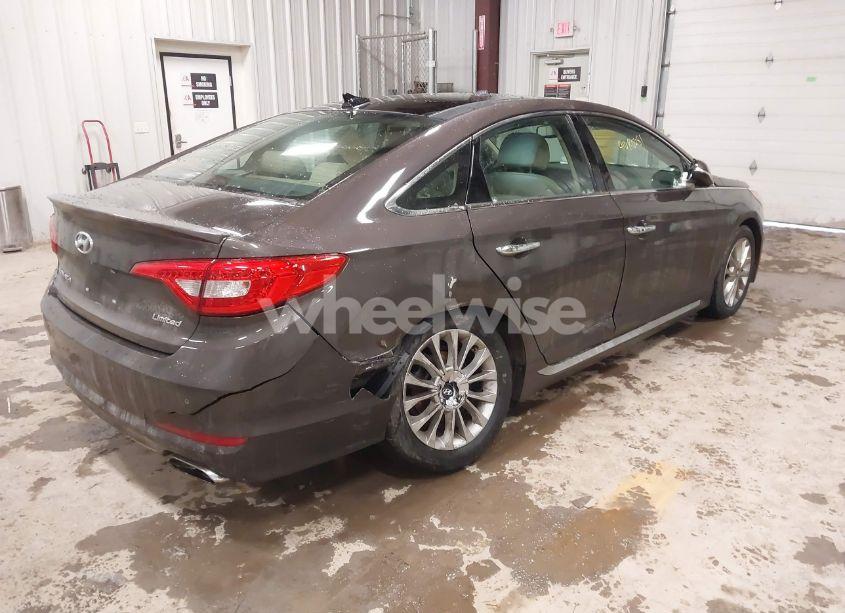 Photo 4 of 2015 Hyundai Sonata LIMITED (VIN 5NPE34AF0FH037777)