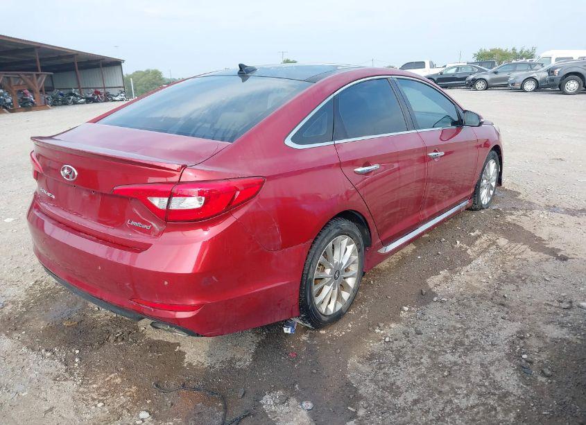 Photo 4 of 2015 Hyundai Sonata LIMITED (VIN 5NPE34AF0FH050688)