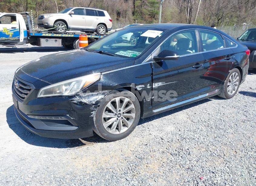 Photo 2 of 2015 Hyundai Sonata SPORT (VIN 5NPE34AF0FH076224)