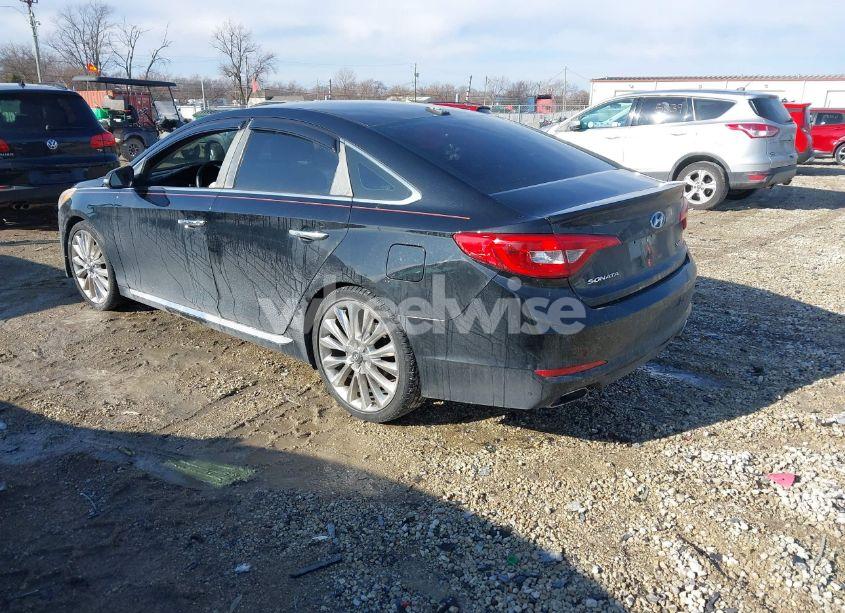 Photo 3 of 2015 Hyundai Sonata SPORT (VIN 5NPE34AF0FH079978)