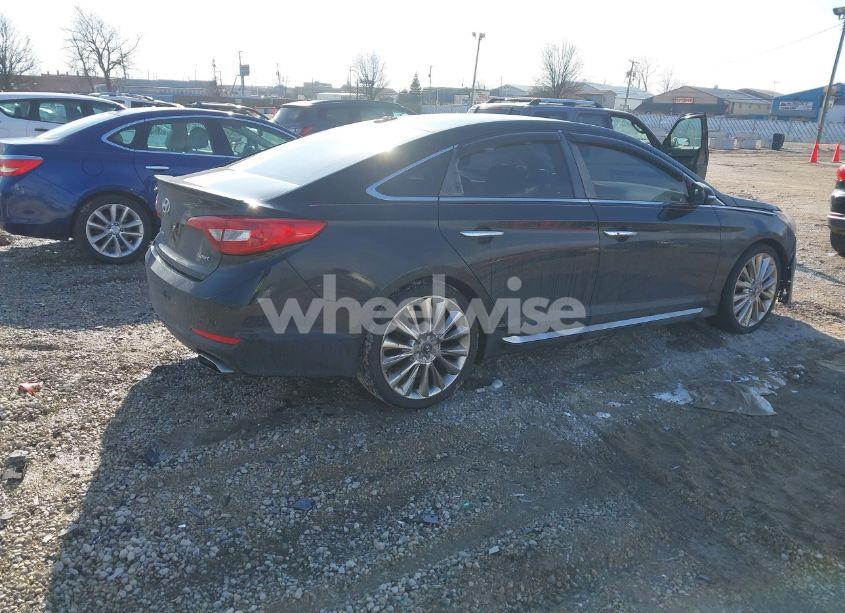 Photo 4 of 2015 Hyundai Sonata SPORT (VIN 5NPE34AF0FH079978)