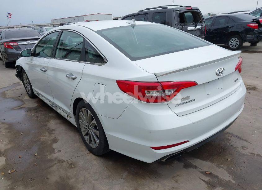Photo 3 of 2015 Hyundai Sonata SPORT (VIN 5NPE34AF0FH081357)
