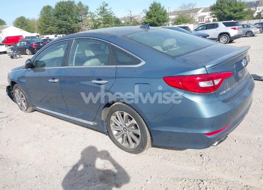 Photo 3 of 2015 Hyundai Sonata SPORT (VIN 5NPE34AF0FH085313)