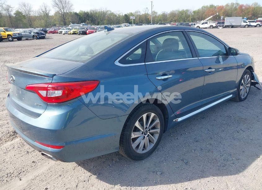 Photo 4 of 2015 Hyundai Sonata SPORT (VIN 5NPE34AF0FH085313)