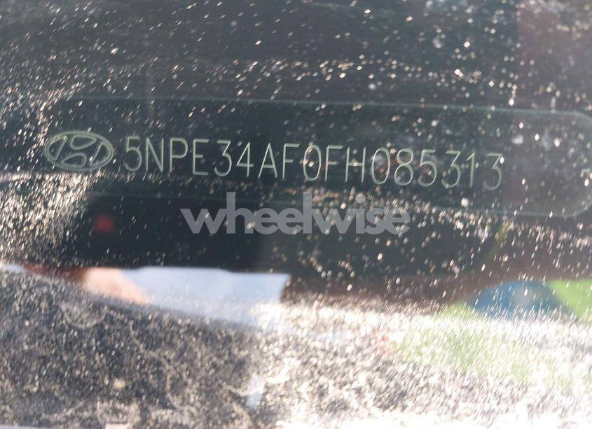 Photo 9 of 2015 Hyundai Sonata SPORT (VIN 5NPE34AF0FH085313)