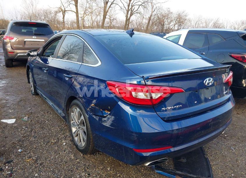 Photo 3 of 2015 Hyundai Sonata SPORT (VIN 5NPE34AF0FH158504)
