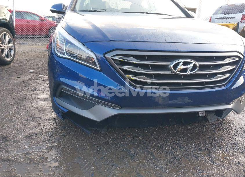 Photo 6 of 2015 Hyundai Sonata SPORT (VIN 5NPE34AF0FH158504)