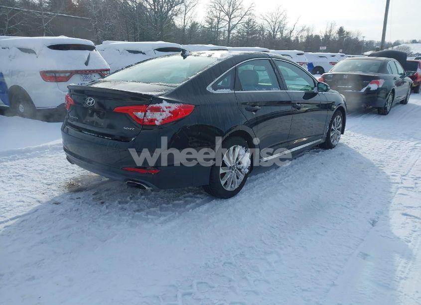 Photo 4 of 2015 Hyundai Sonata SPORT (VIN 5NPE34AF0FH187467)