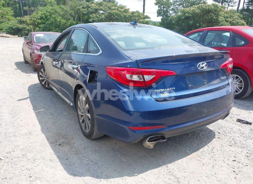 Photo 3 of 2015 Hyundai Sonata SPORT (VIN 5NPE34AF0FH212853)