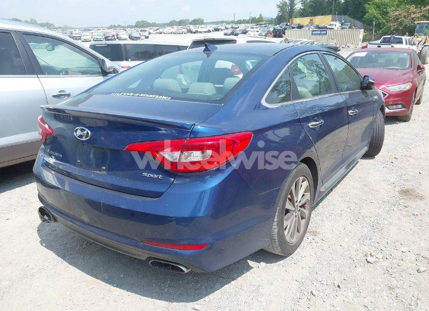 Photo 4 of 2015 Hyundai Sonata SPORT (VIN 5NPE34AF0FH212853)