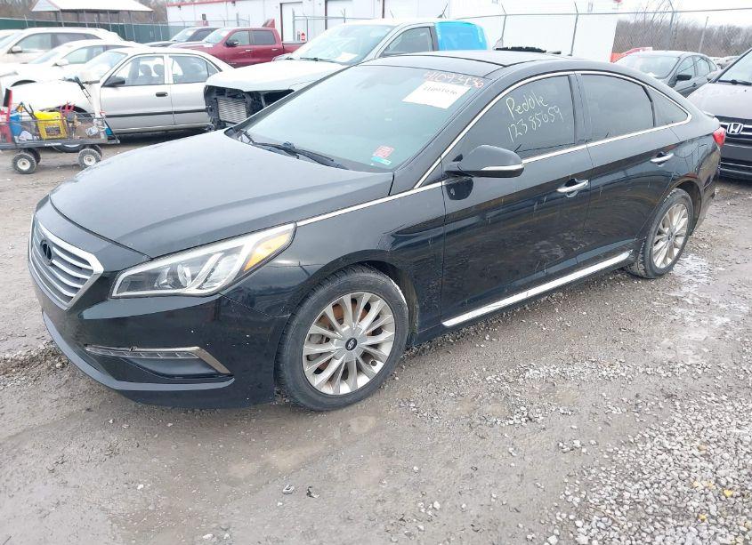 Photo 2 of 2015 Hyundai Sonata LIMITED (VIN 5NPE34AF0FH241110)