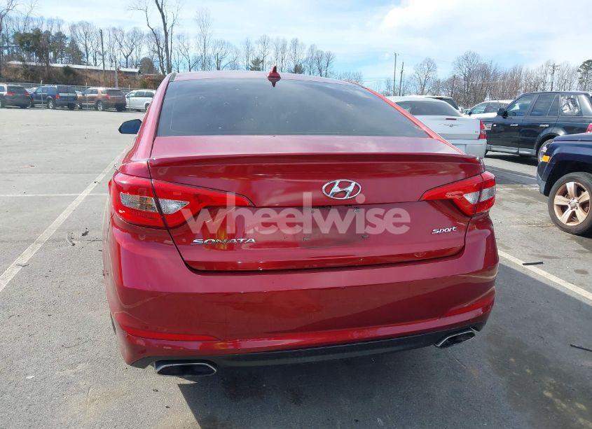 Photo 16 of 2016 Hyundai Sonata SPORT (VIN 5NPE34AF0GH270849)